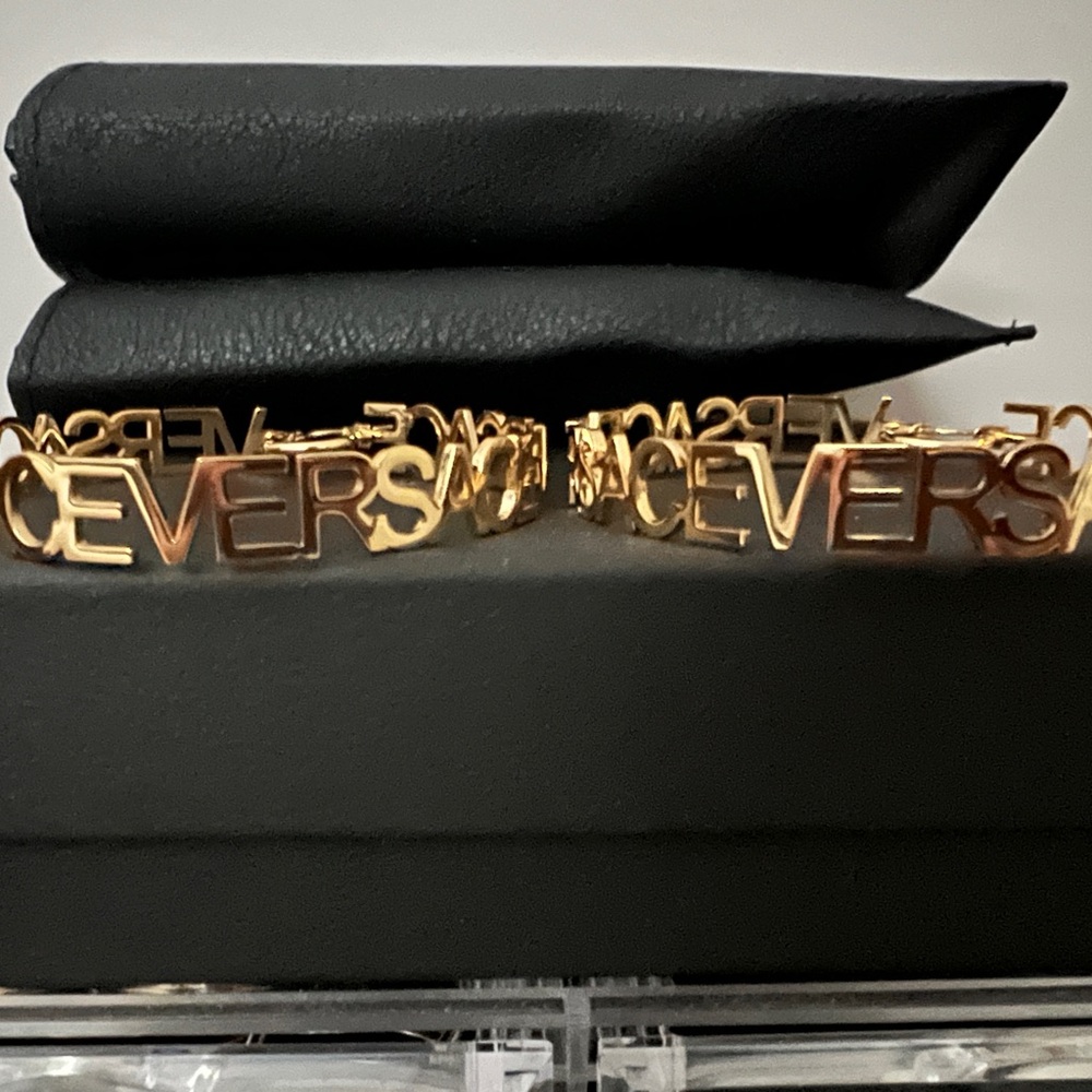 Gold Tone Hoop Earrings